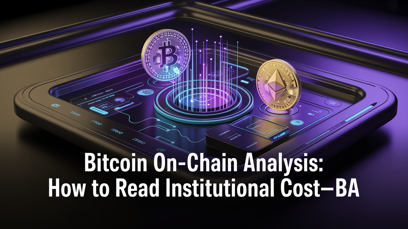 Bitcoin On-Chain Analysis: How to Read Institutional Cost-Basis Levels — illustration trading