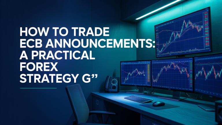 How to Trade ECB Announcements: A Practical Forex Strategy Guide — illustration trading